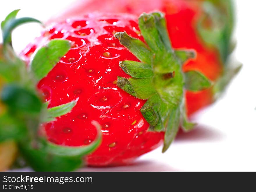 Close up Fresh Strawberries Fruits. Close up Fresh Strawberries Fruits