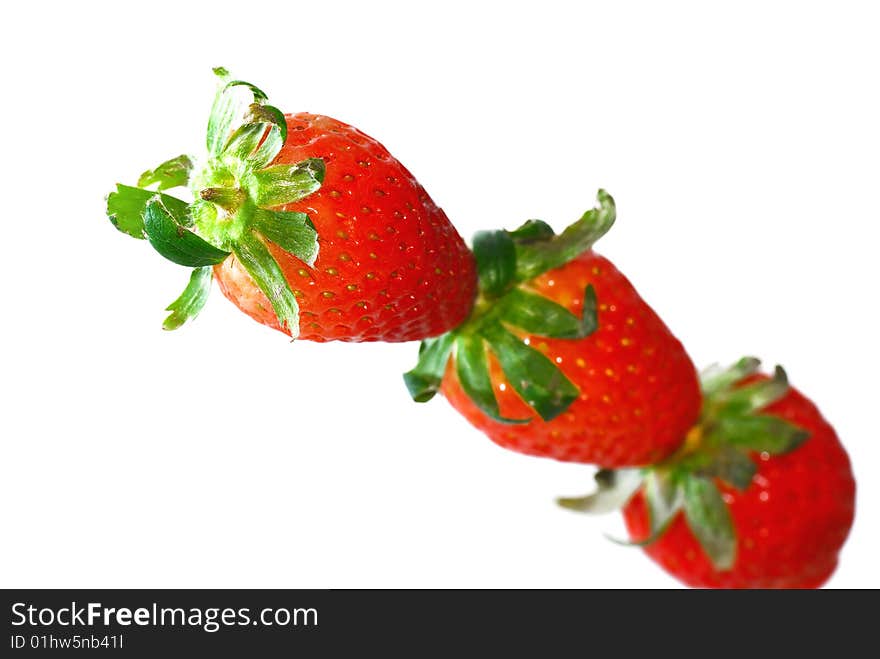 Close up Fresh Strawberries Fruits. Close up Fresh Strawberries Fruits