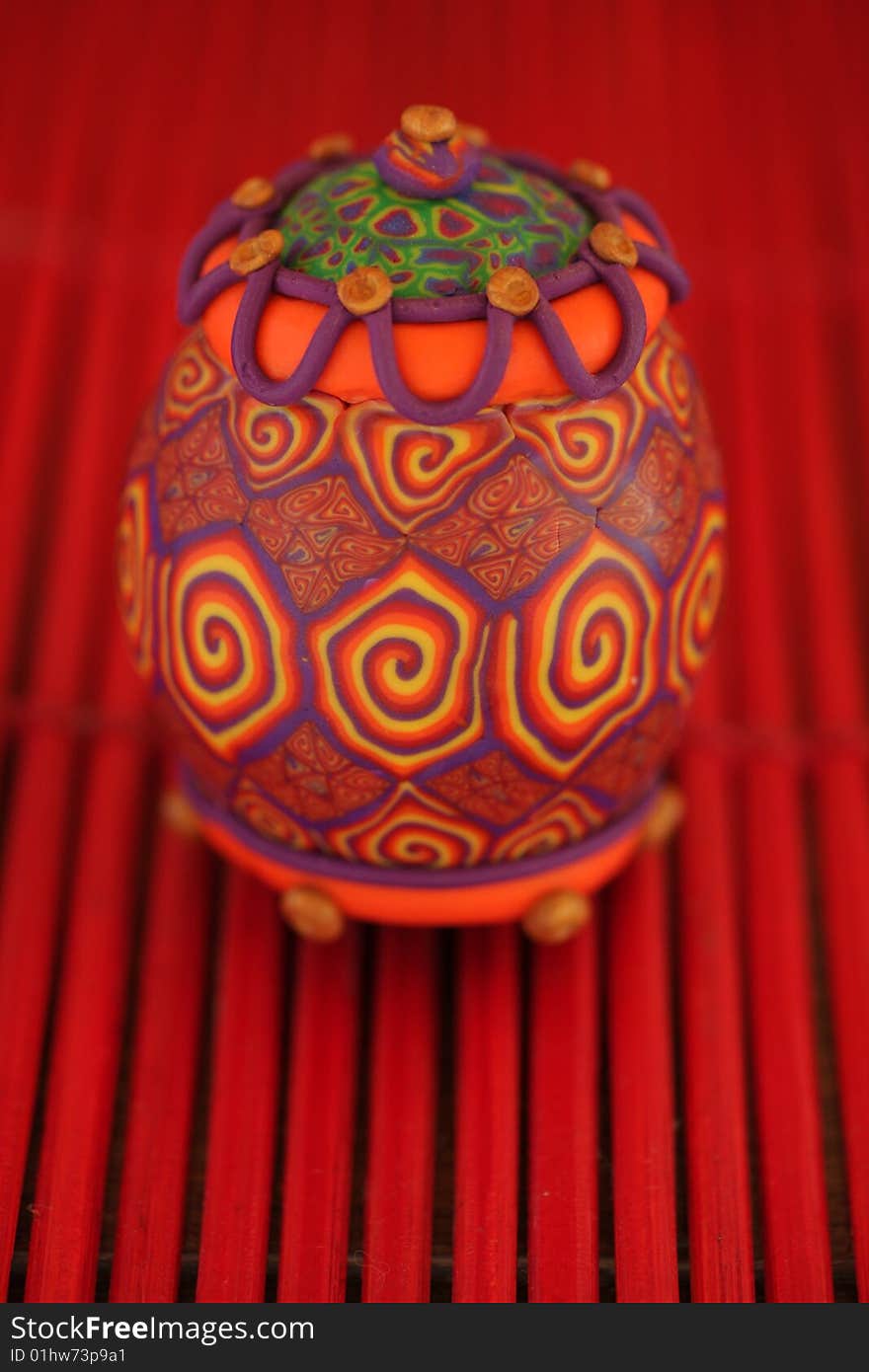 Turkish decorated egg