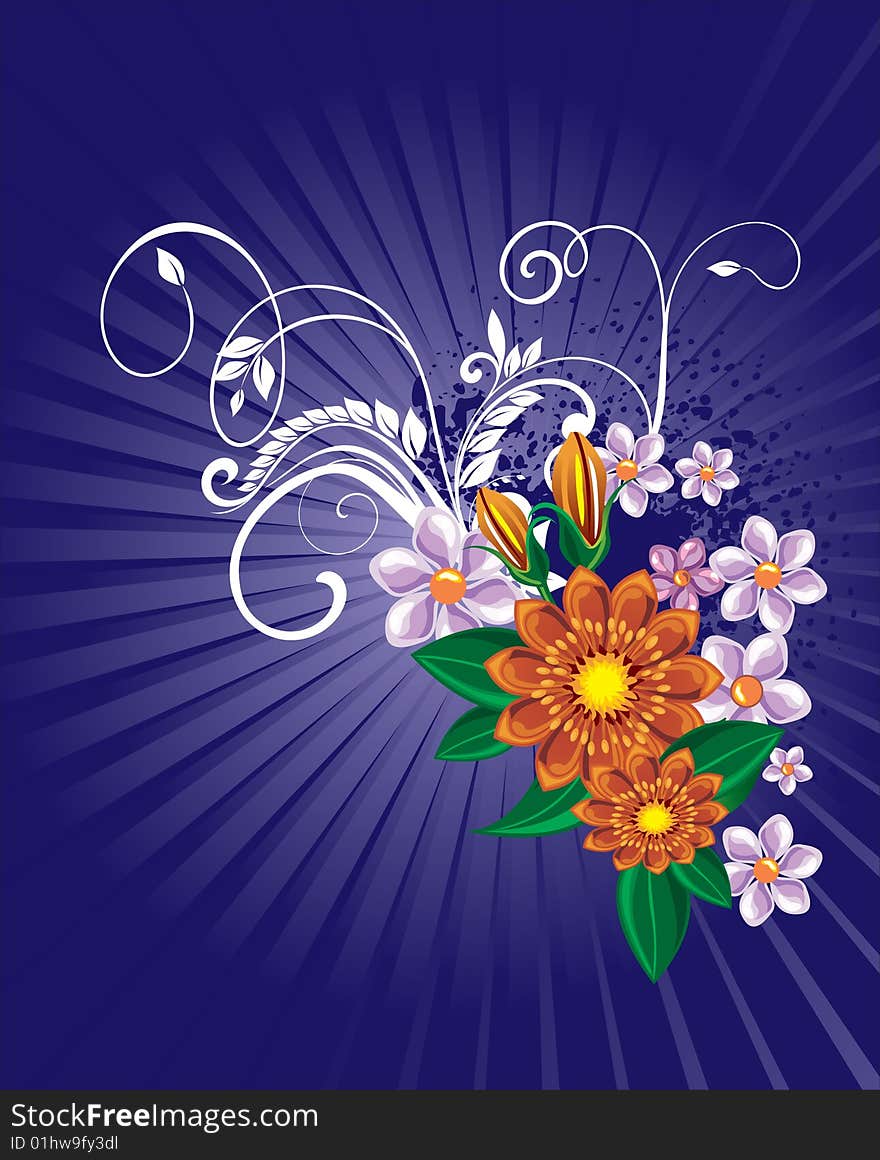 Flowers beautiful background, floral wallpaper. Flowers beautiful background, floral wallpaper