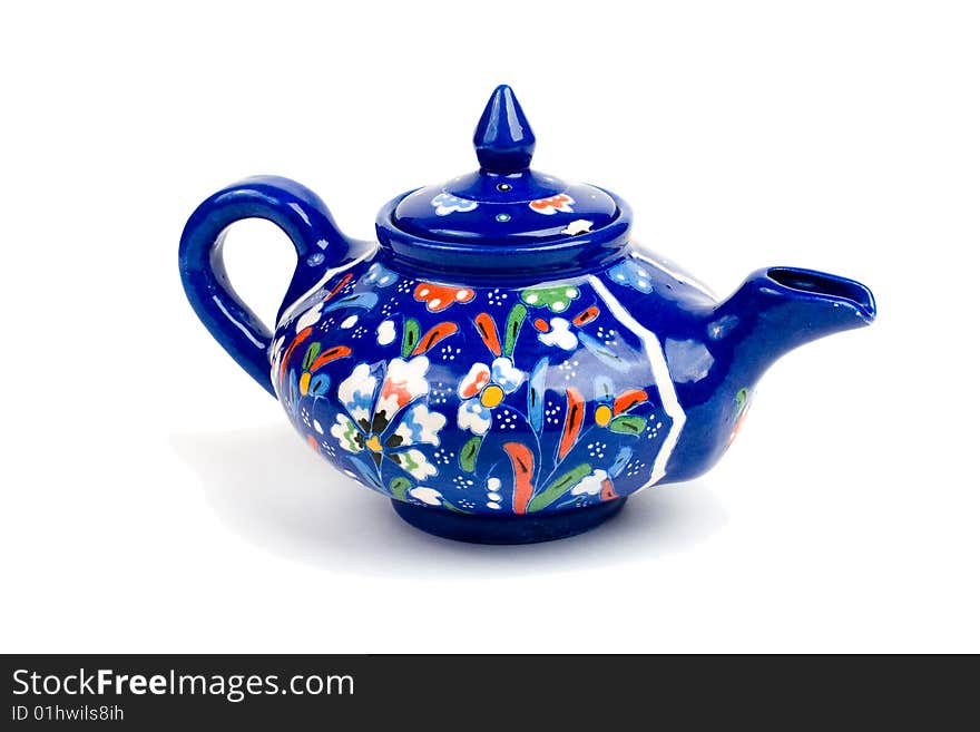 Teapot isolated