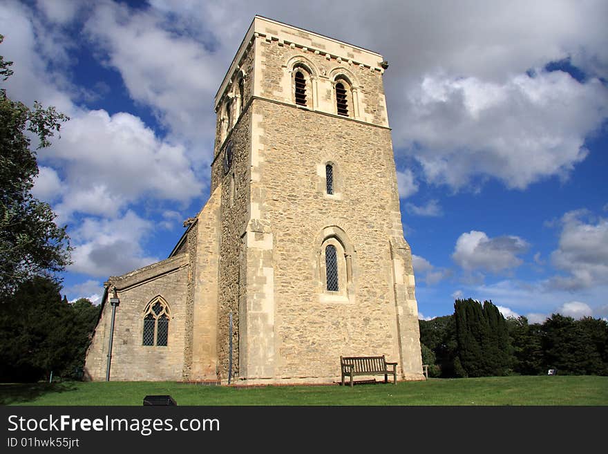 St Mary’s Church at Garsington in Oxfordshire England. St Mary’s Church at Garsington in Oxfordshire England