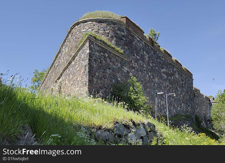 Fort on a hill