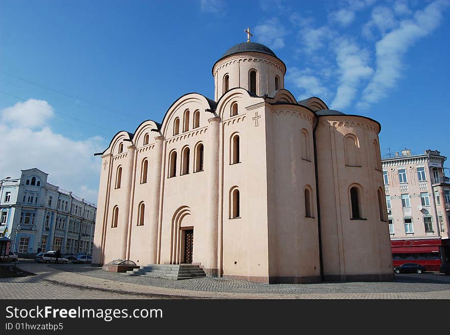 Old church. In  Kiev,Ukraine