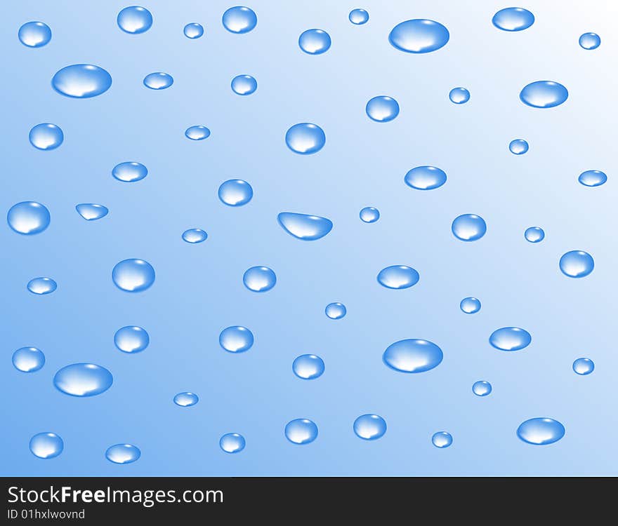 Vector - shiny surface covered in water drops. Vector - shiny surface covered in water drops