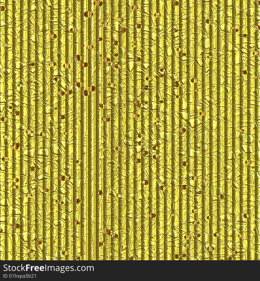 Texture of mottled yellow to gold vertical bamboo canvas. Texture of mottled yellow to gold vertical bamboo canvas