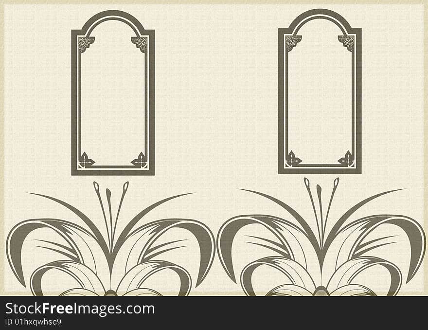 A beautiful background for greetings o invitation cards