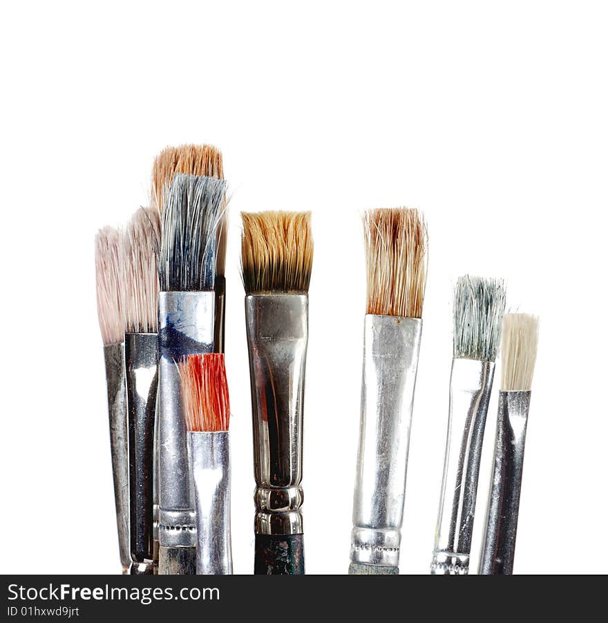 Several brushes