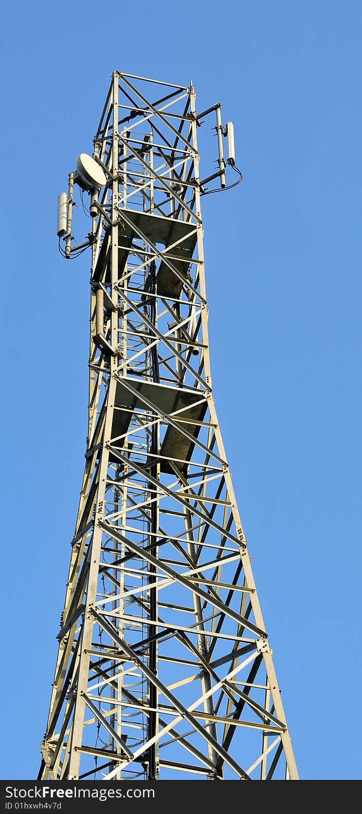 Telephone tower looking great in sunny day.