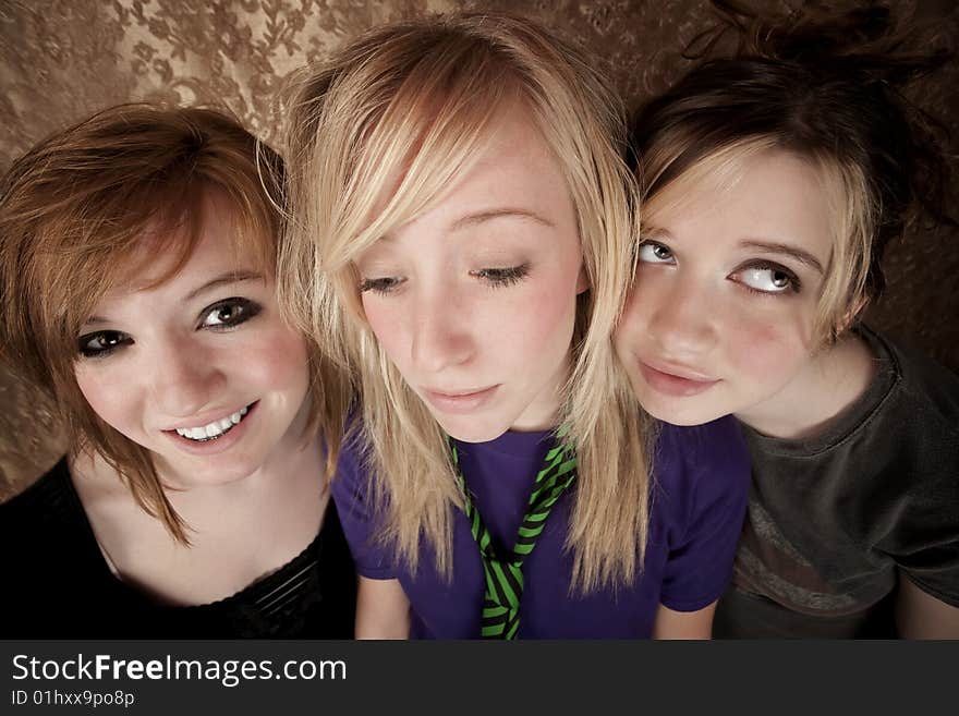 Three Young Girls