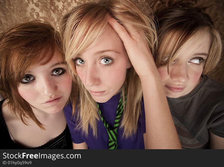 Three Young Girls