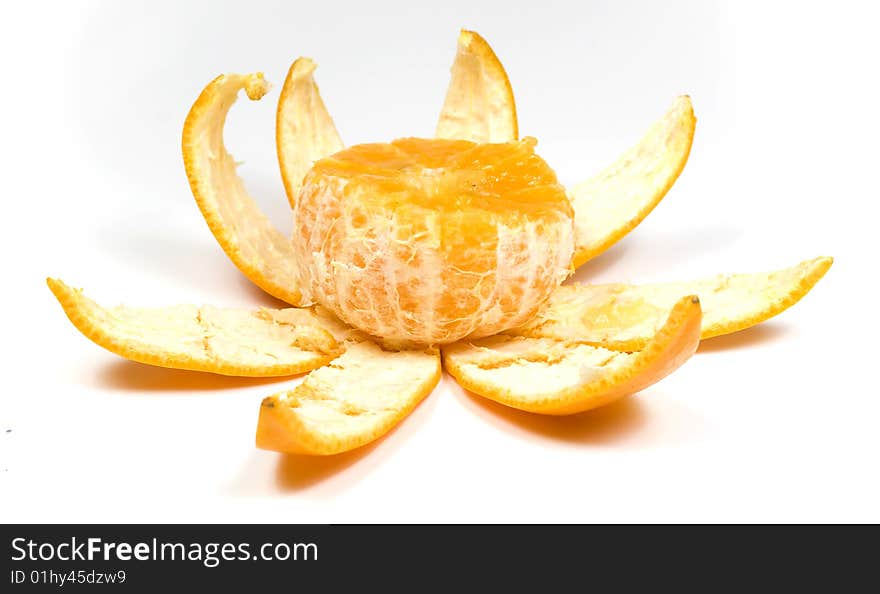 Orange With Peel