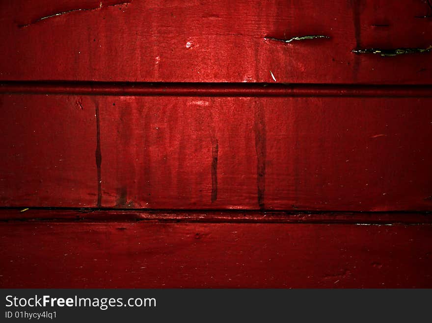 Wooden grungy cherry color background. Wooden grungy cherry color background