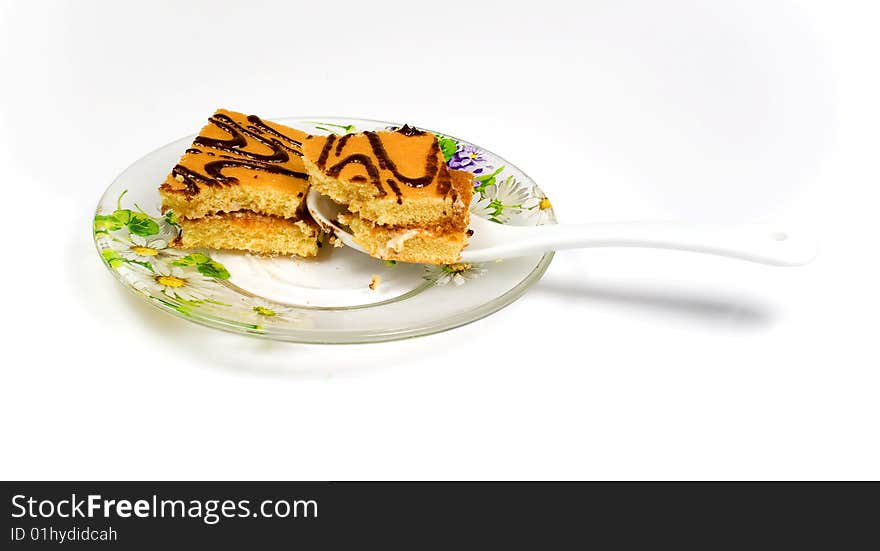 Cake With Spoon