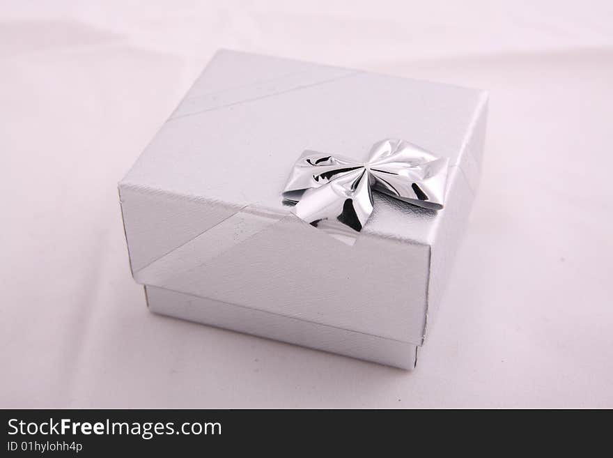 Small silver box