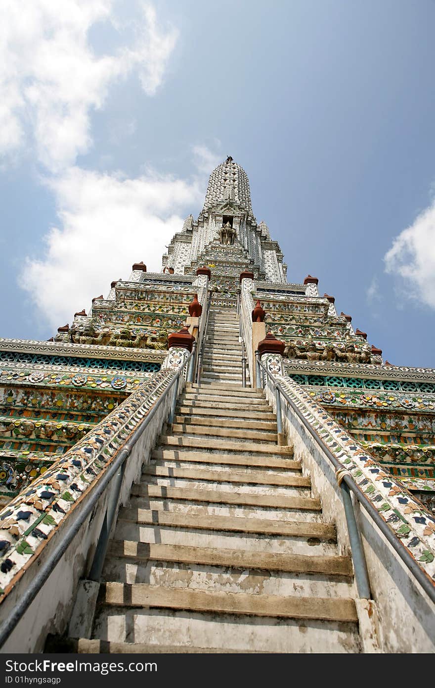 Wat Arun, The Temple of Dawn, Bangkok, Thailandia.