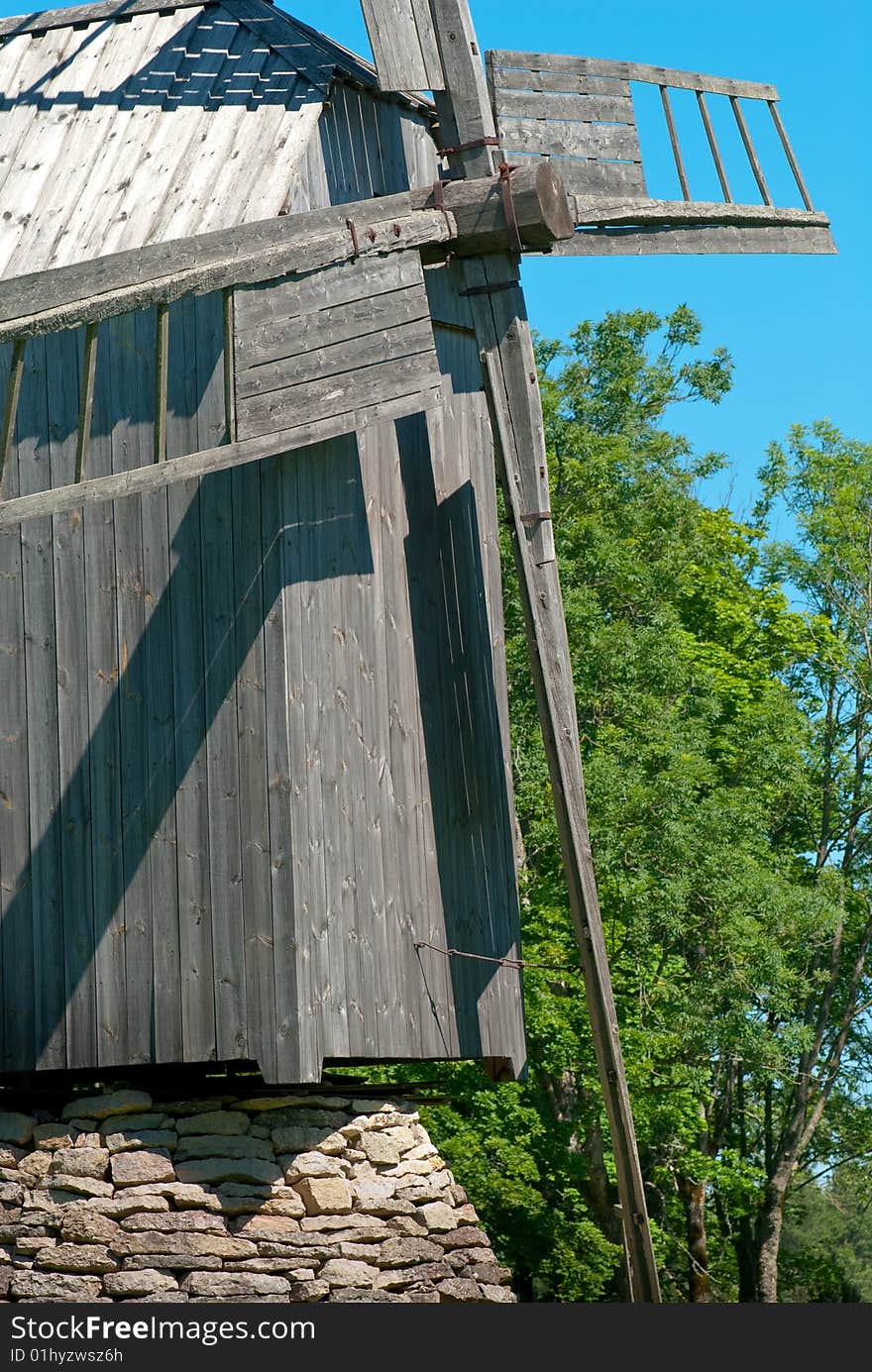 Old windmill in hiiumaa