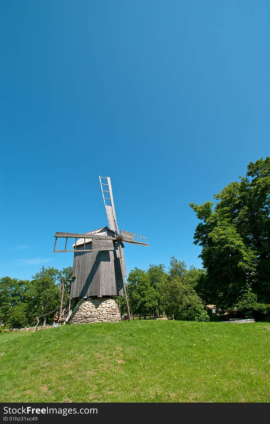 Old Windmill In Hiiumaa