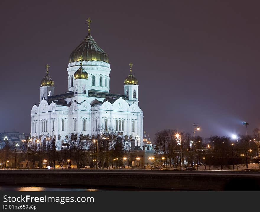 Cathedral of Christ the Savior in Moscow