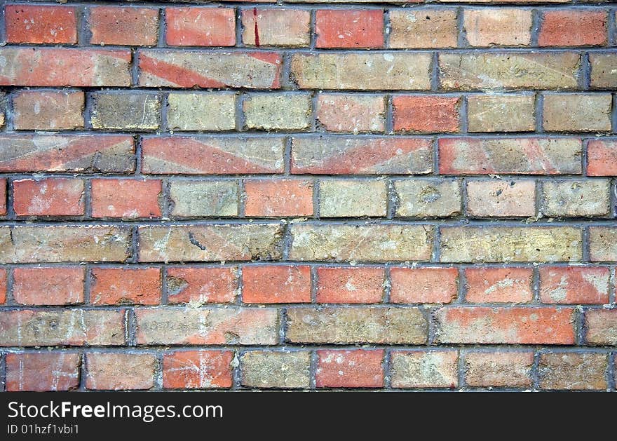 Old brick wall for the backgrounds