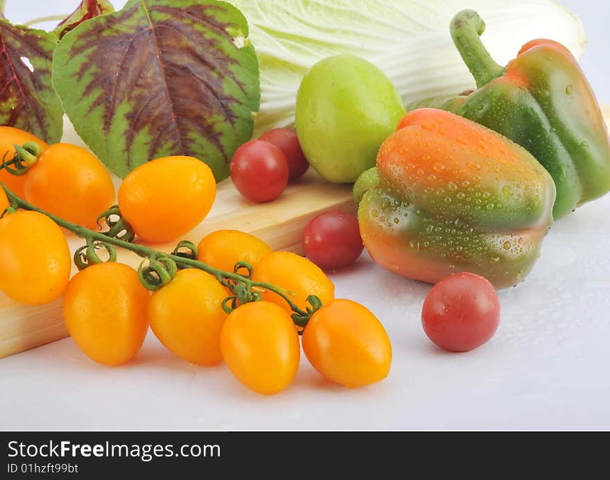 Fruits and vegetables for a balanced diet