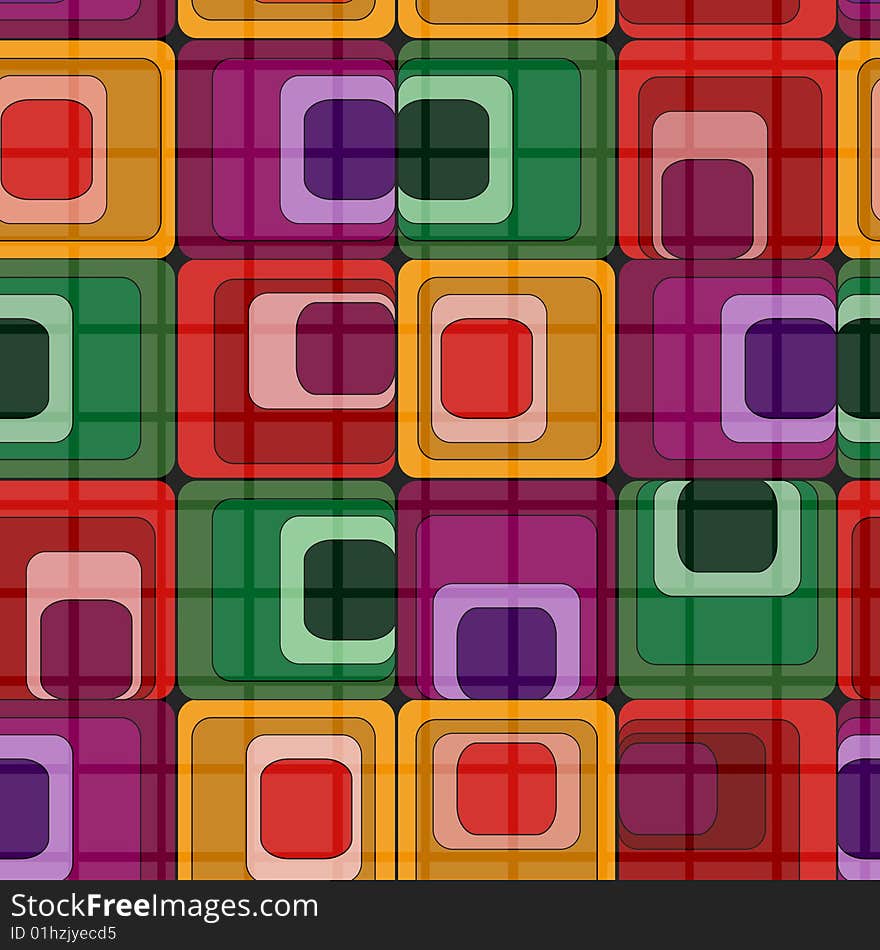 Seamless Retro Pattern