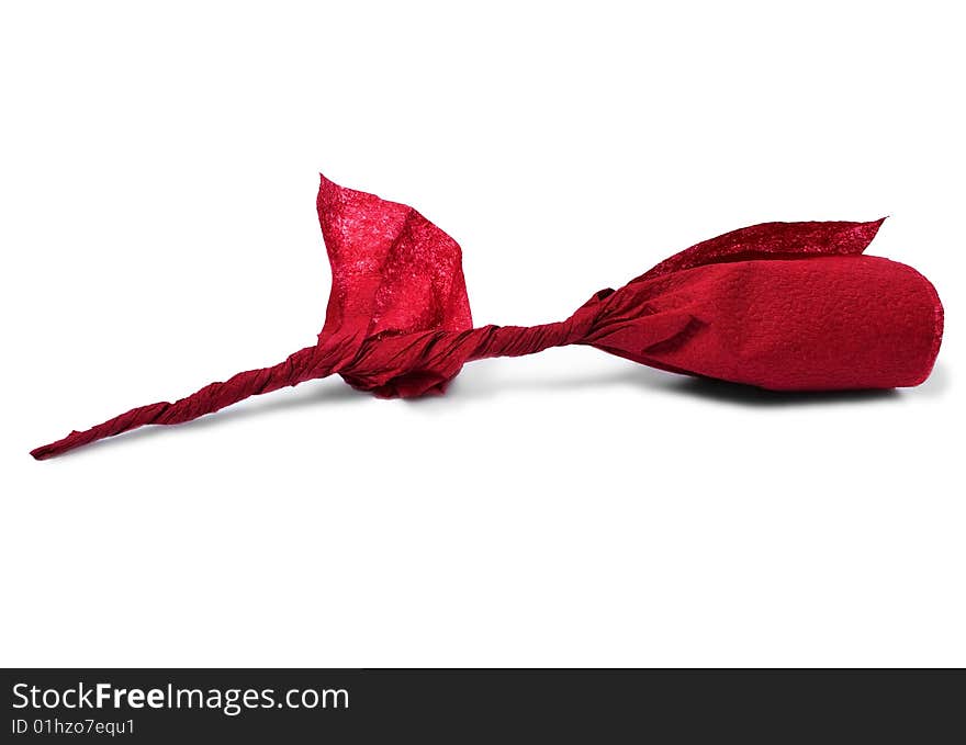 Red Paper Rose