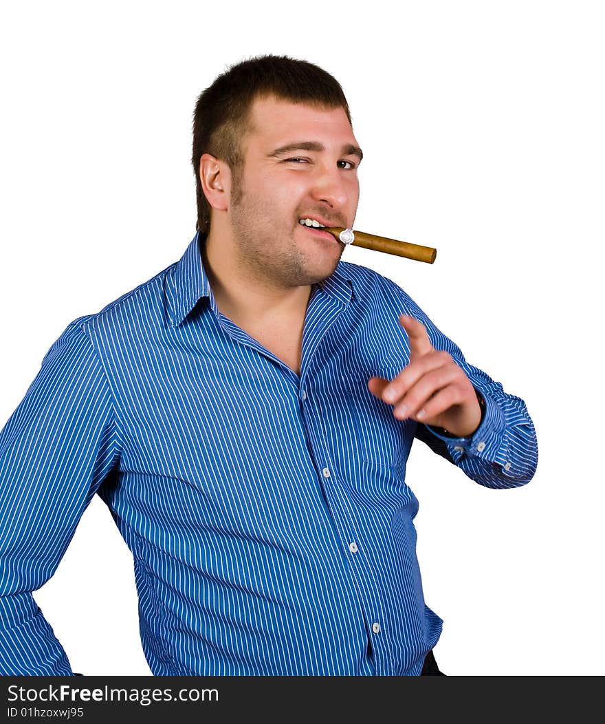 Man With Cigar