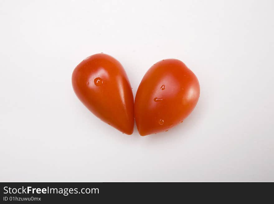 Two small tomato