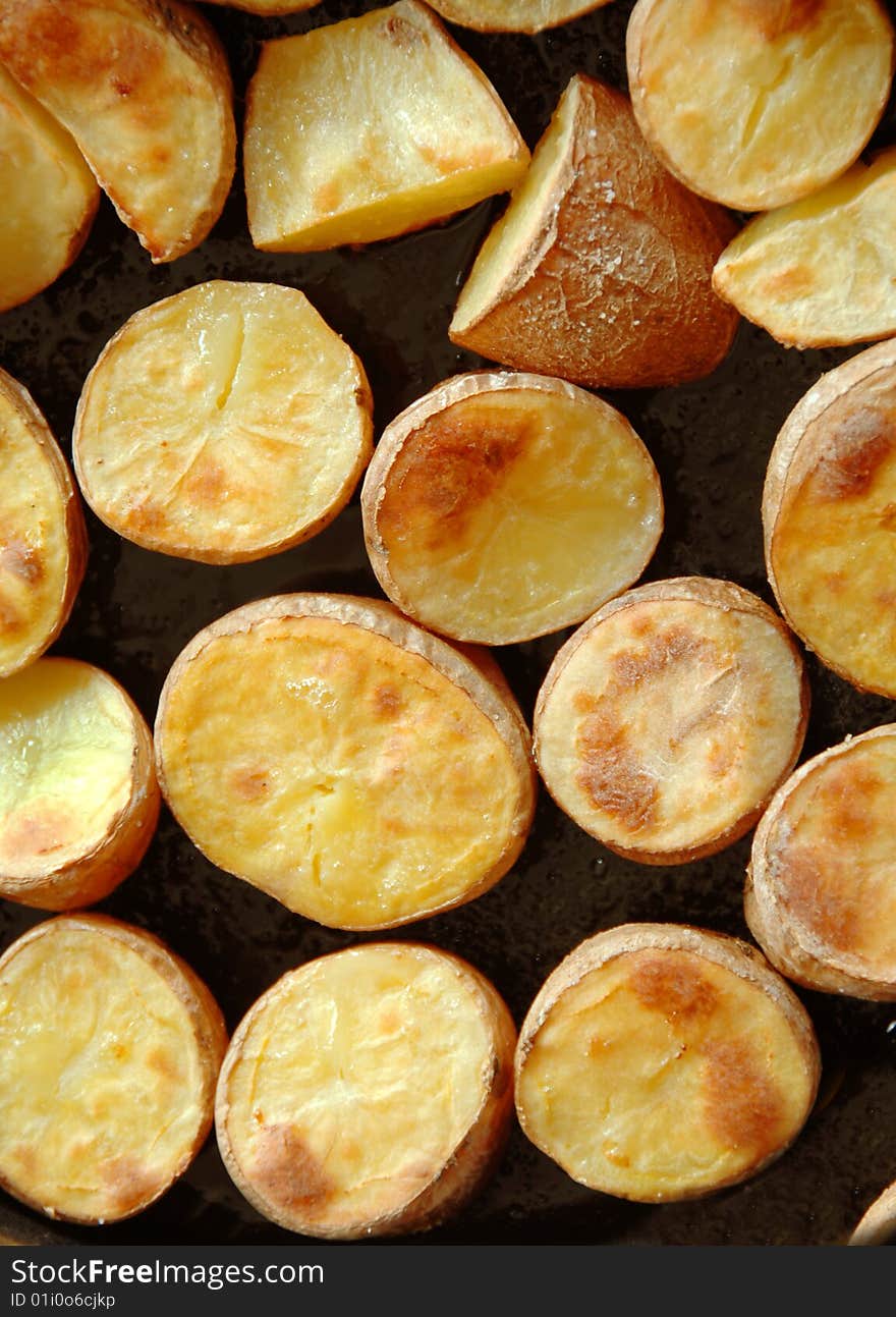 Baked potatoes