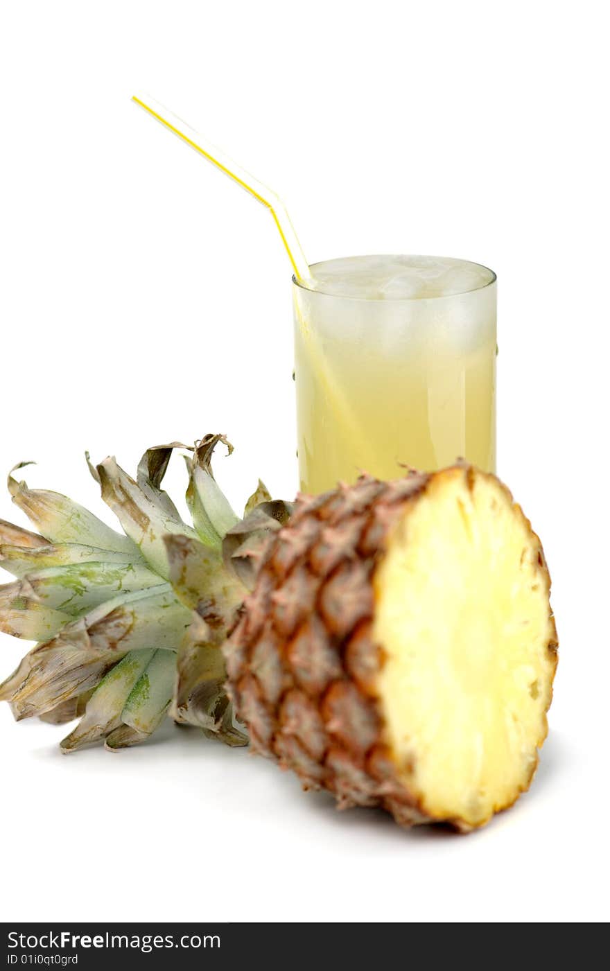 Pineapple And Juice Of Pineapple