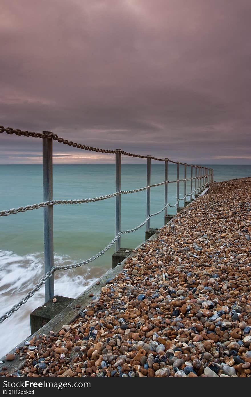 The Old Pier In Hastings