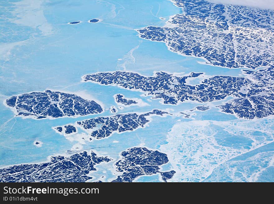 Ice rocky coast of greenland. Ice rocky coast of greenland