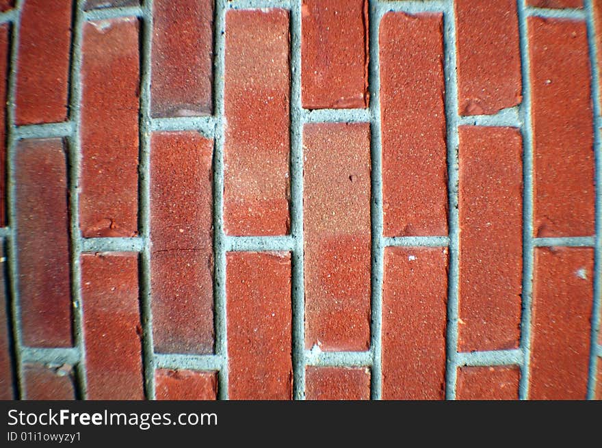 Brick wall close-up