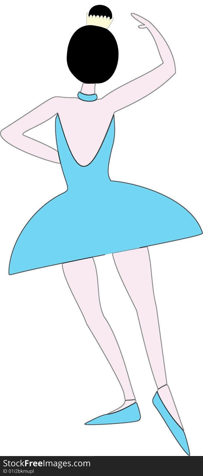 Image depicting a ballet dancer