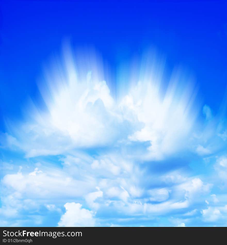 Abstract sky and cloud year solar daytime on horizon. Abstract sky and cloud year solar daytime on horizon