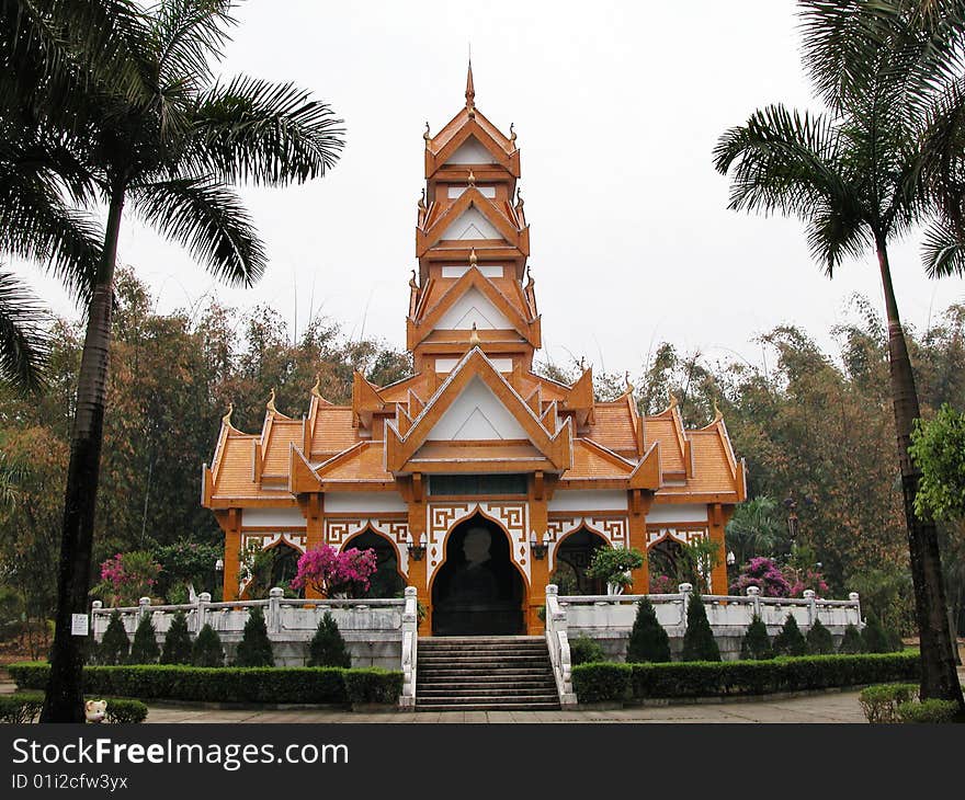 Xishuangbanna tropical rain forest garden in yunnan,china