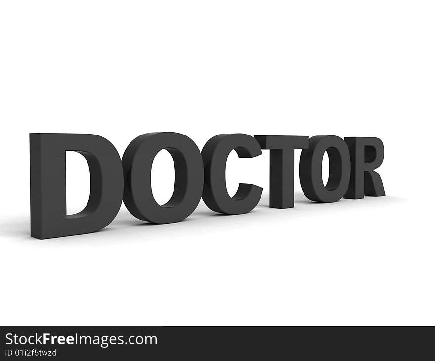 Three dimensional doctor word