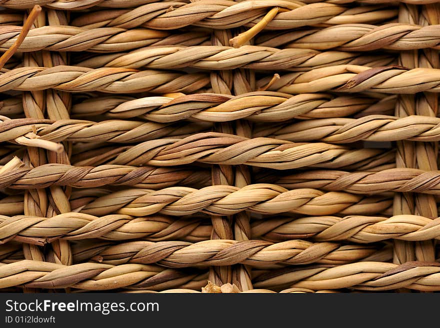 Woven basket texture