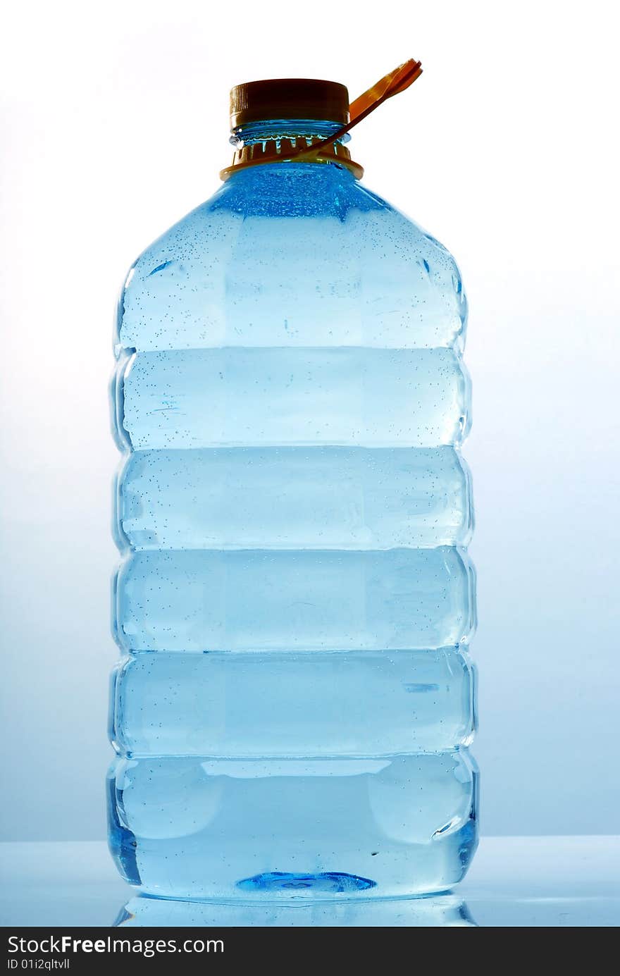 Bottle of mineral water