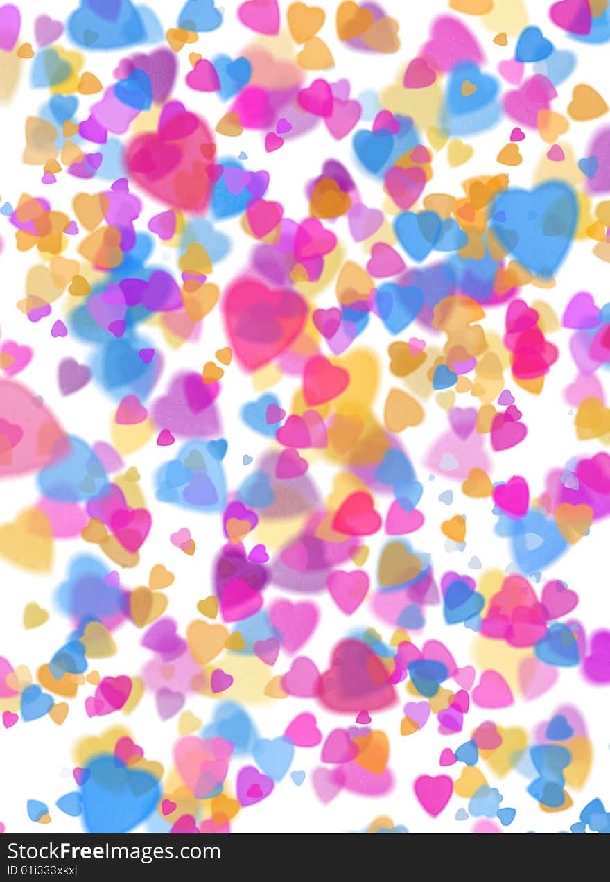 Love heart background