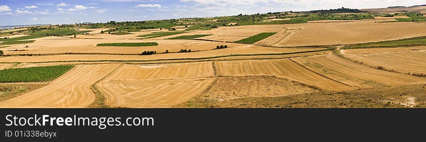 Castilla fields after harvesting 8597x2690. Castilla fields after harvesting 8597x2690