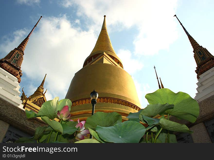 A part of Grand Palace in Bangkok,  Thailand...