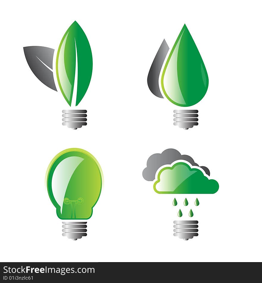 Set of environmental lights