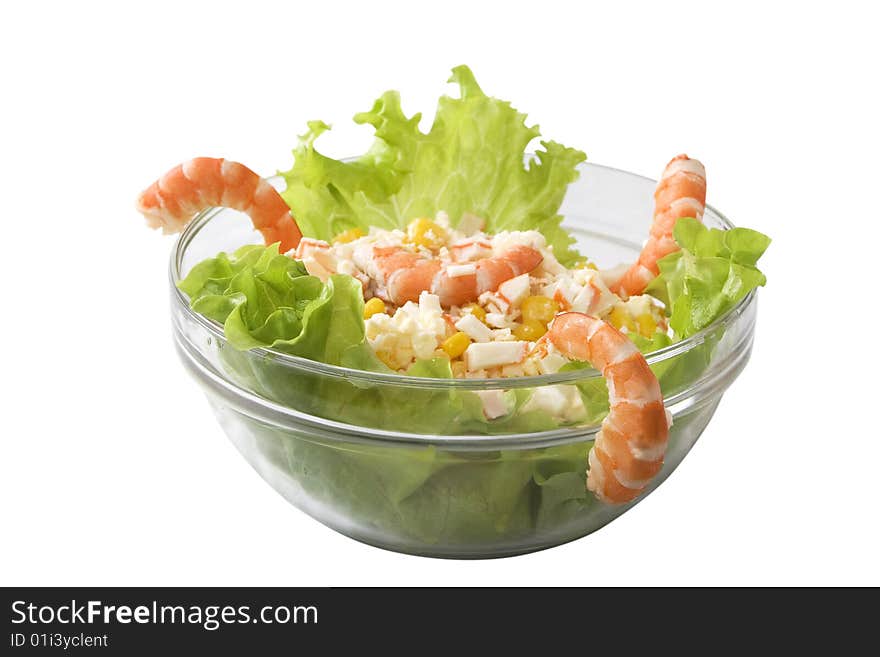 Salad With Shrimps