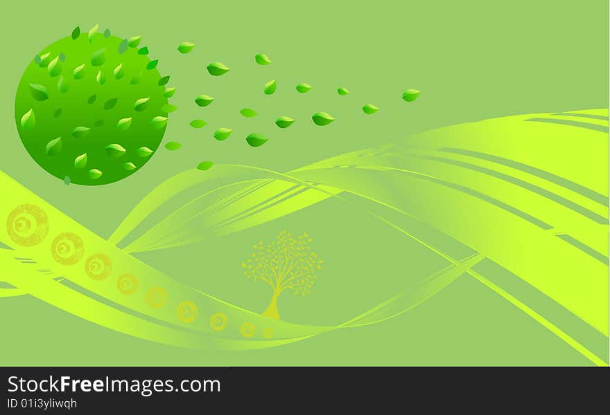 Stock photo: an image of a background of green leaves. Stock photo: an image of a background of green leaves