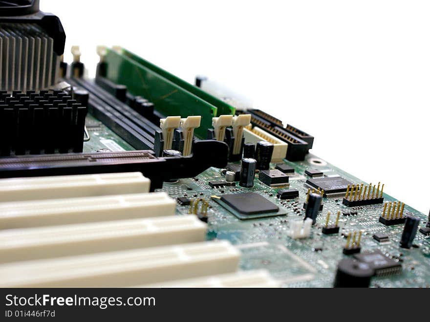 Mothrboard - basis for connection of peripheral devices. Mothrboard - basis for connection of peripheral devices