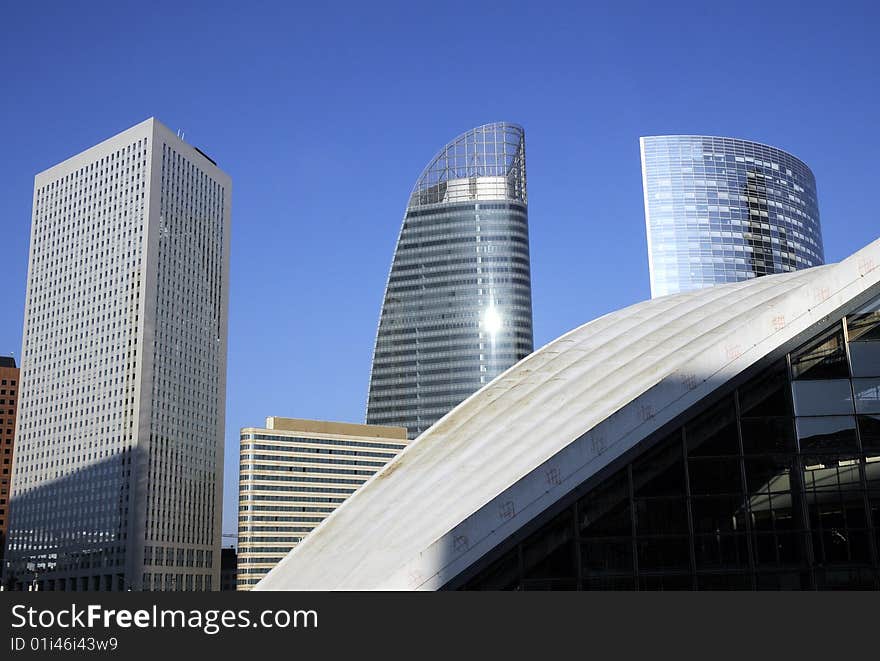 Modern Building In Paris