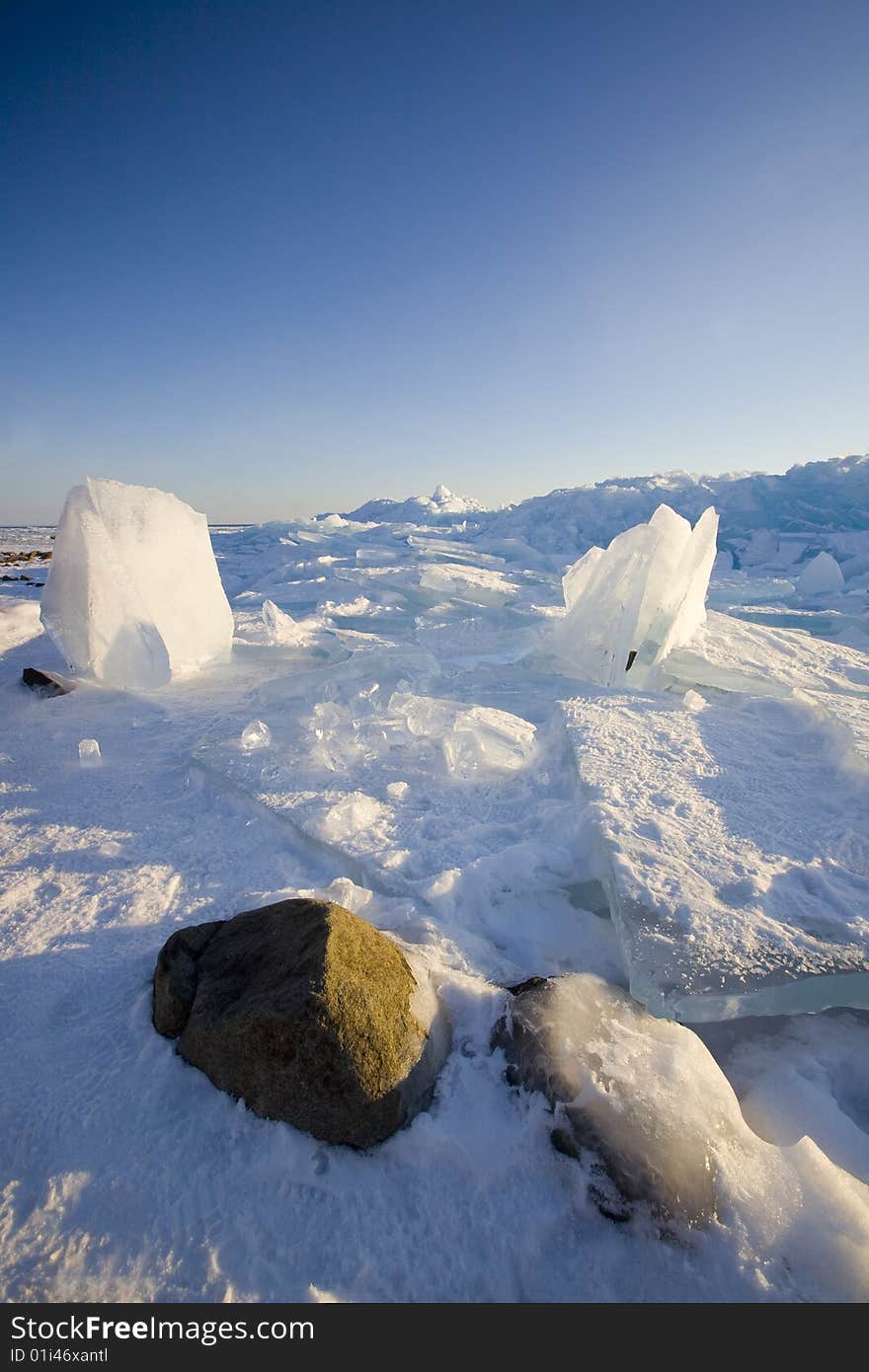 Ice Reaching into Superior