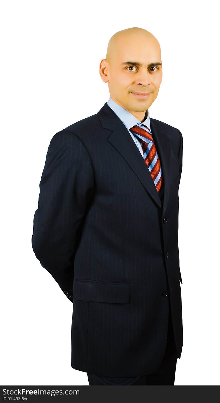 Portrait of smiling businessman